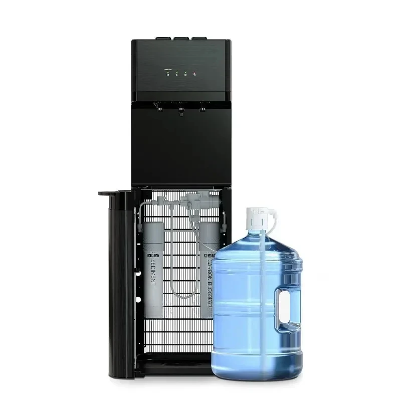 No Line Bottom-Loading Water Cooler with built-in 2 Stage Water Filter Easy installation enjoy filtered water anywhere