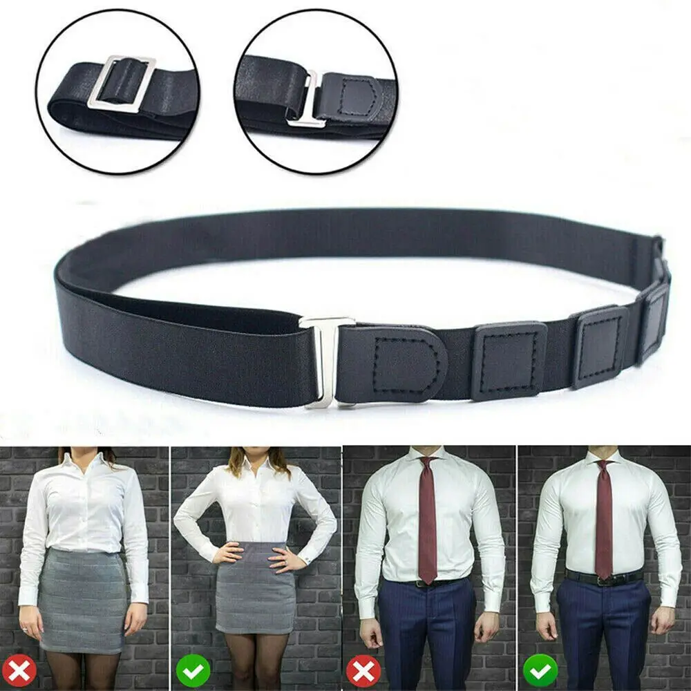 Melhor Tuck Near Shirt-Stay Camisa Tucked Straps Cinto Suporte para vestido