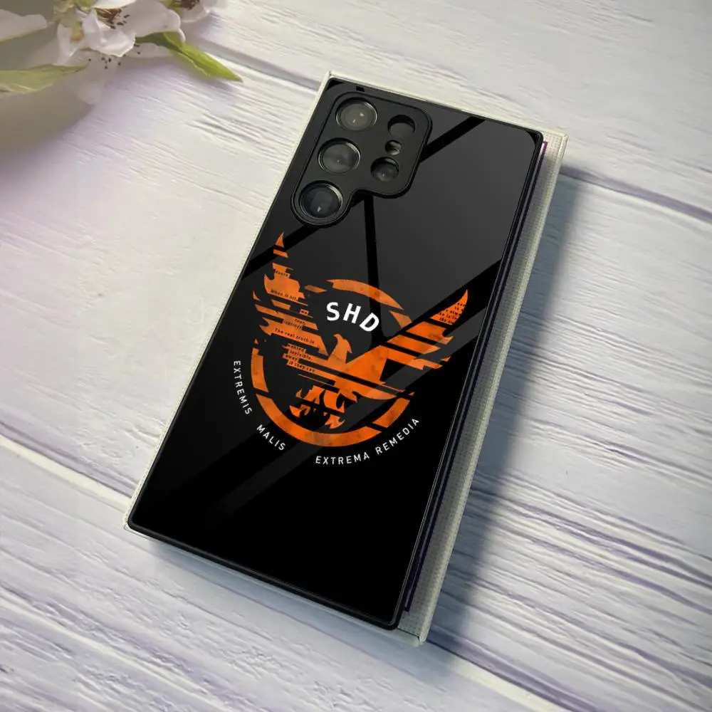 Tom Clancy S The Division Phone Case for Samsung Galaxy S24 S23 S22 S21 S20 A24 A34 A54 A53 Note20 M54 Fe Ultra Plus Glass