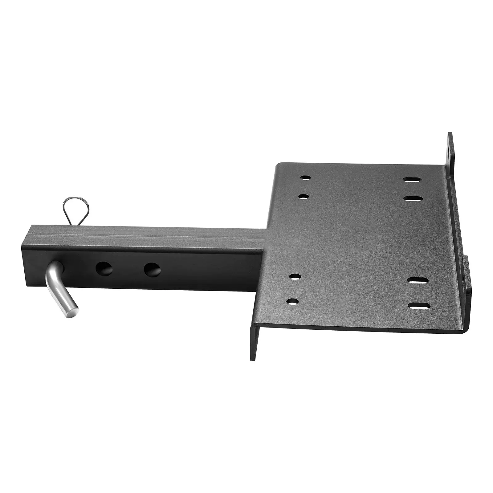 Winch Mount, 15000 lbs / 6803 kg Load Capacity, Trailer Hitch Winch Mount with 50.8 mm Receiver, 2 Mounting Hole Design, Powder