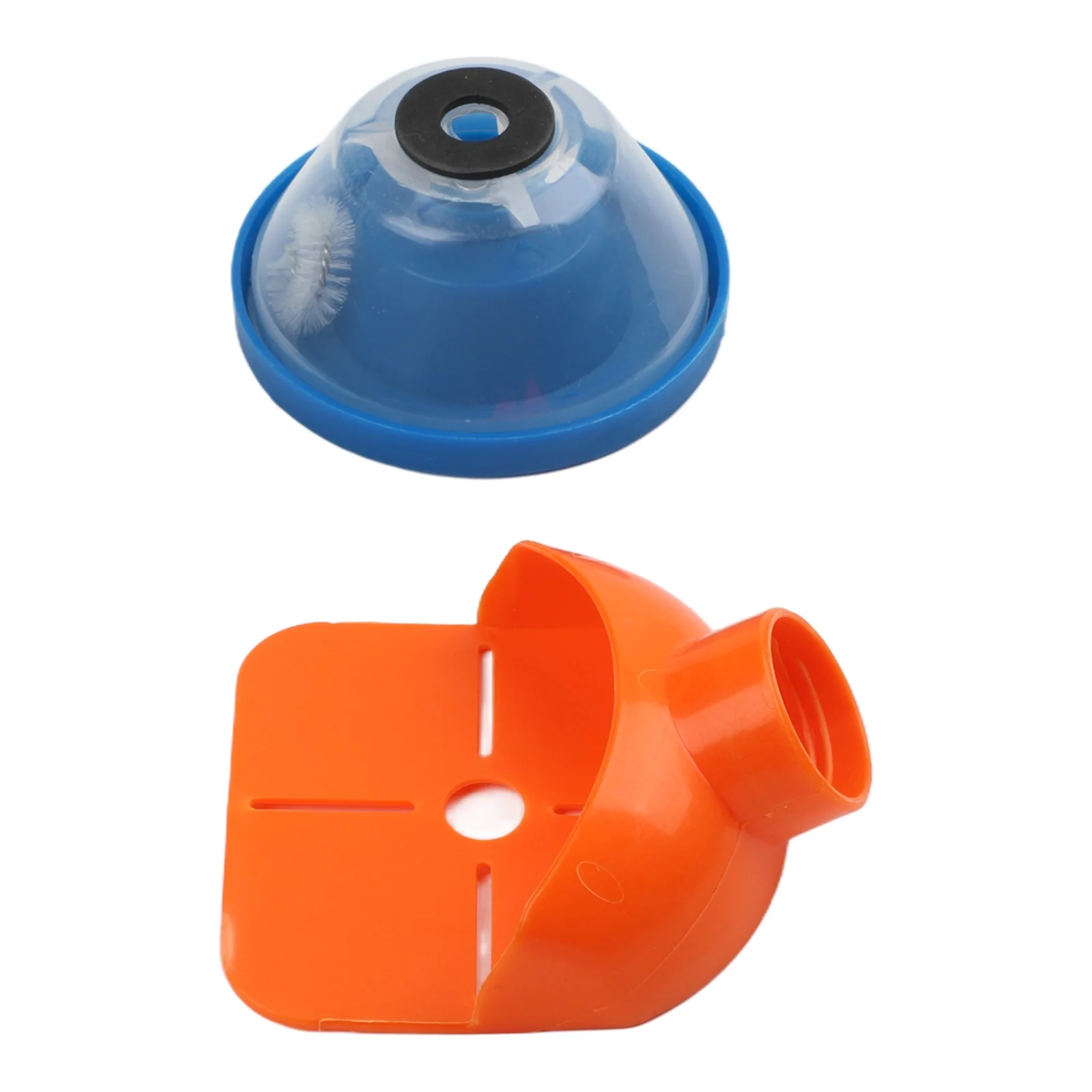 diy-projects-blue-orange-drill-dust-collector-drilling-debris-collection-tool-drill-accessory-multi-aperture-sleeve