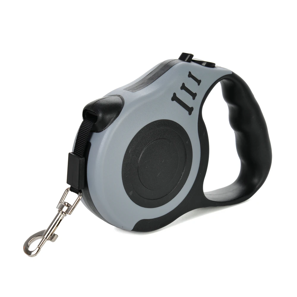3m 5m Hondenriem voor kleine honden Kat Automatisch intrekbaar Duurzaam Nylon Lood Puppy Outdoor Reizen Wandelen Trekkabel - afbeelding 2
