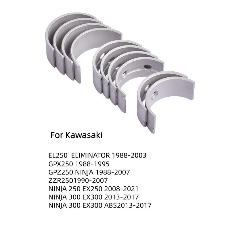 30mm 28mm Connecting Rod Crankshaft Bearing for Kawasaki ZZR250 EX250 EX300 EL250 GPX250 GPZ250 ZZR GPX GPZ EX Ninja 250 300 ABS