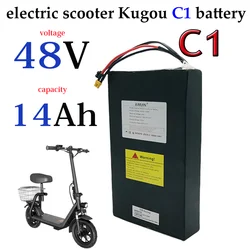 For Kugoo C1/C1 Plus /ES3 electric scooter dedicated lithium battery 48V 14000mAh 13S4P battery pack