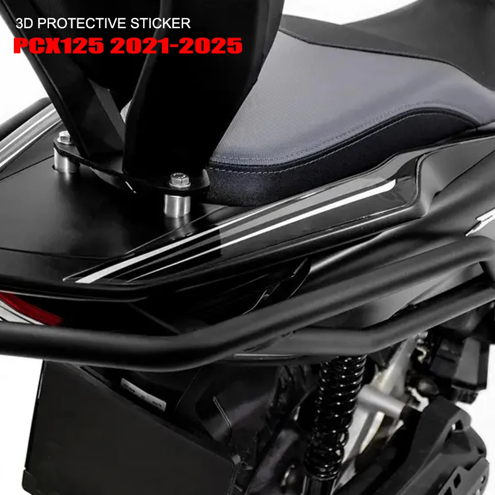 لهوندا Pcx 125 Pcx125 125Pcx 2021-2025 دراجة نارية الملحقات الذيل ملصقات ثلاثية الأبعاد راتنجات الايبوكسي ملصق حماية ملصقات عدة #1