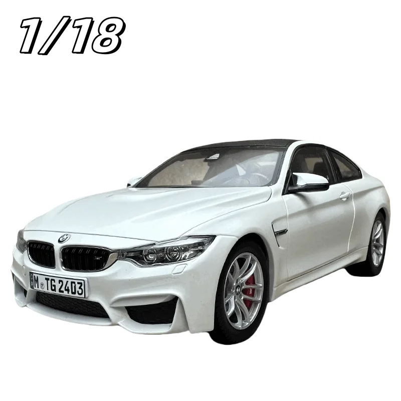 

Модель литая автомобиля в масштабе 1:18 BMW M4(F82), модель статической машины из сплава, Детская Коллекция декоративных игрушек, праздничные подарки для детей