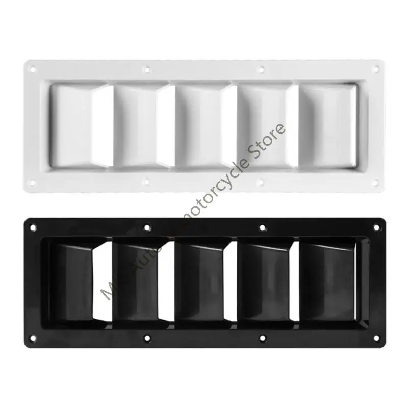 

F62F Multi Purpose Ventilation Grille ABS Marine Grade Vent System Louvered Air Vent