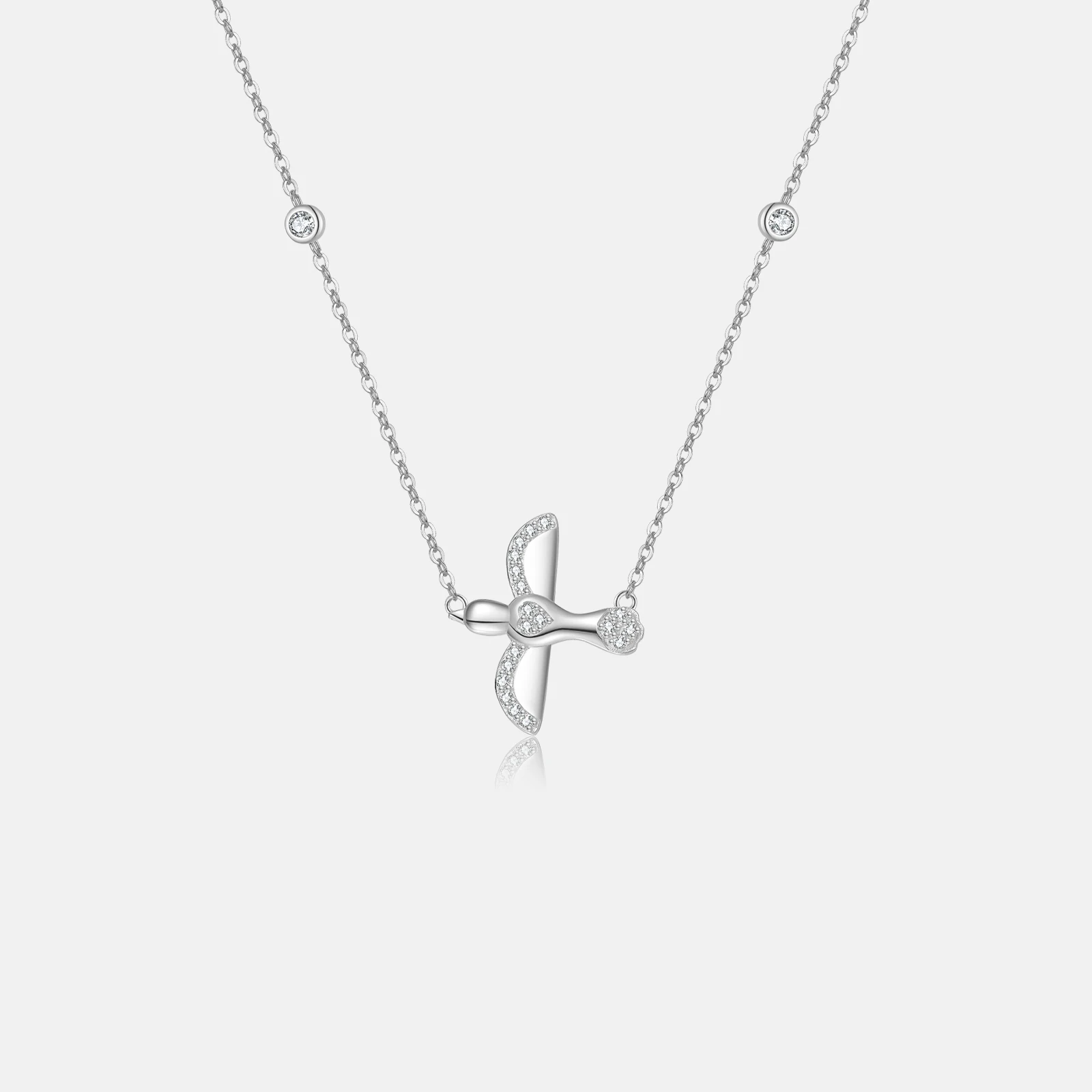 VEWANT Women 925 Sterling Silver Bird Pendant Zircon CZ Long Chain Necklace 2026 Fashion Luxury Fine Rock Punk Party Jewelry