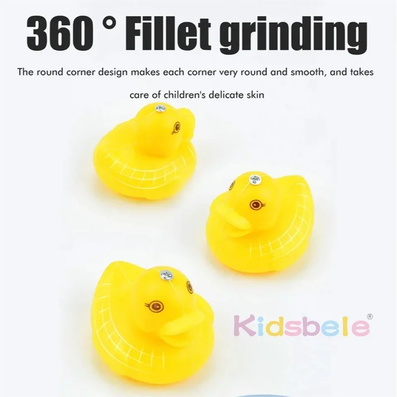 Duck Fishing Game Magnetic Floating Toy Pond Pool With 10 Ducks Set Summer Bathing Toy Inflatable Pond Preschool Montessori Game