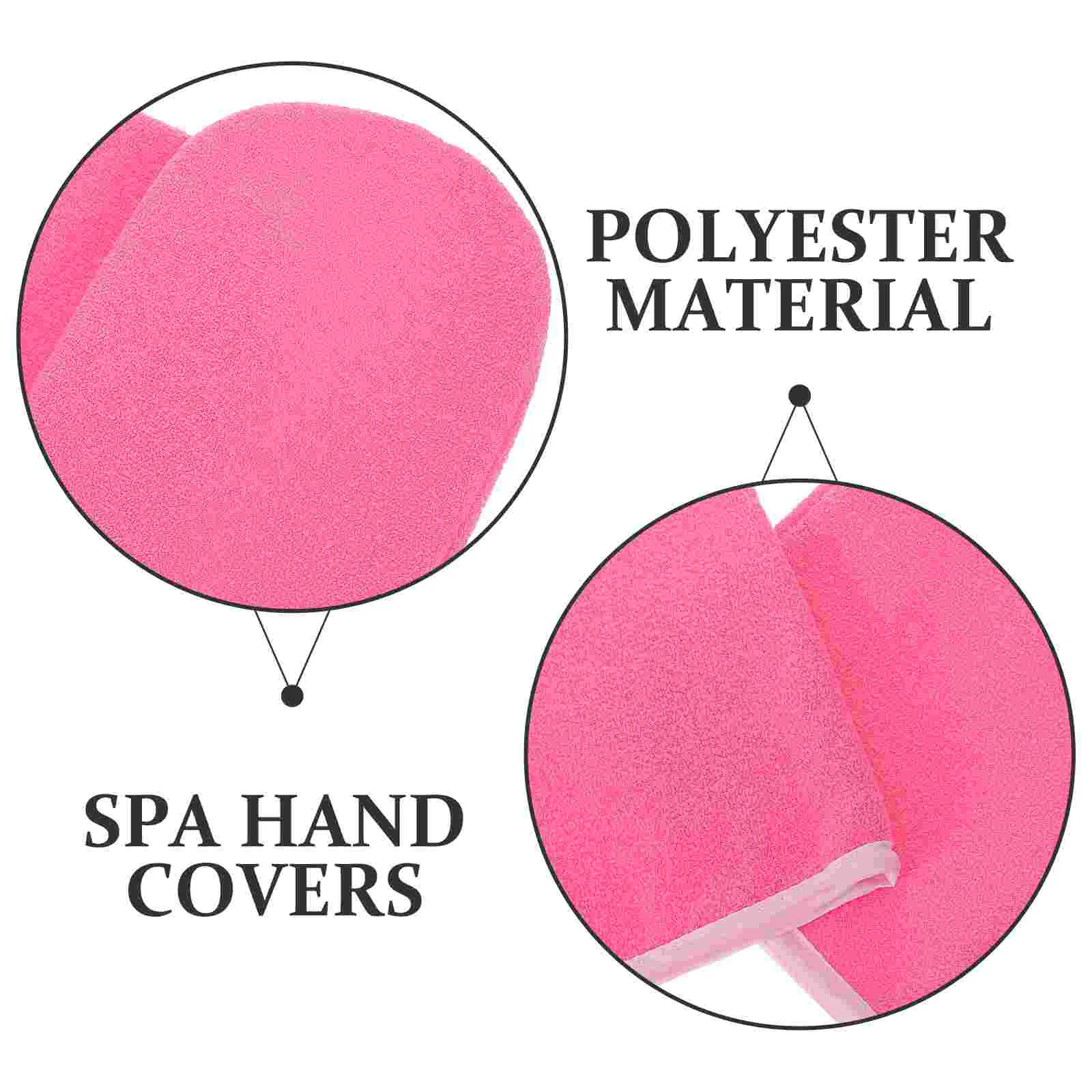 Beauty Salon Gloves Paraffin Wax Warmer Refill Hot Hand Covers Polyester Bath Liners