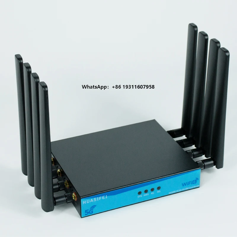 The Latest 3000Mbps Dual Band WiFi 6 Wireless Router 5g 12V DC Power 5g Industrial Router Suitable for Europe