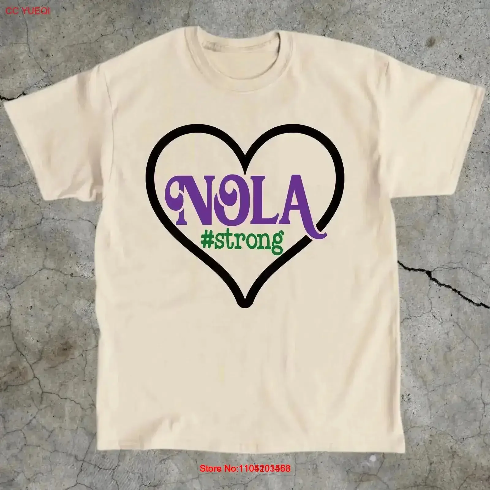 

NOLA Strong New Orleans T Shirt Louisiana Pride Apparel Saints Fan Fleur De Lis Jazz Festival Merch vintage Washed fashion