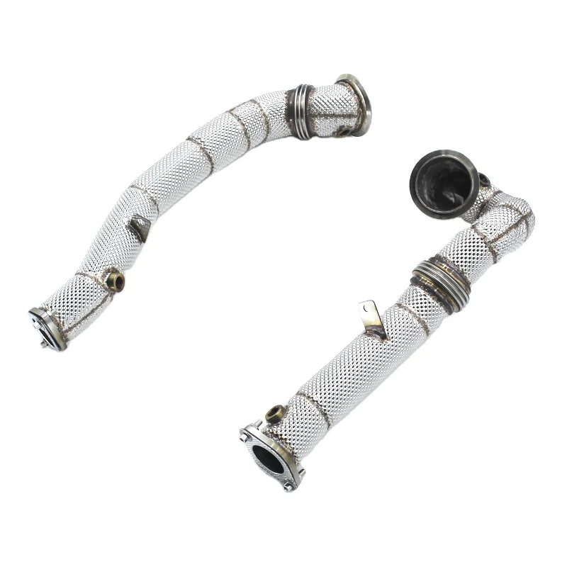 

Head Section High flow Pipes Exhaust Pipes branch downpipe Exhaust Pipe with catalyst for BMW 335i F30 3.0T N54 2013-2015