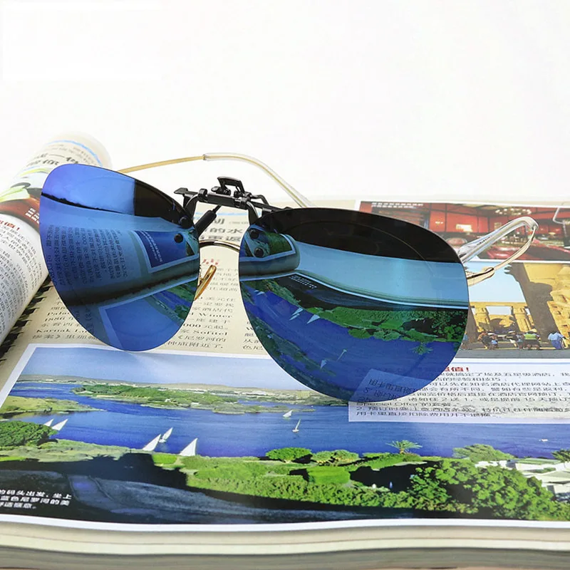 Toad Men's Sun-Shade Clip-on Type Reflective Lenses