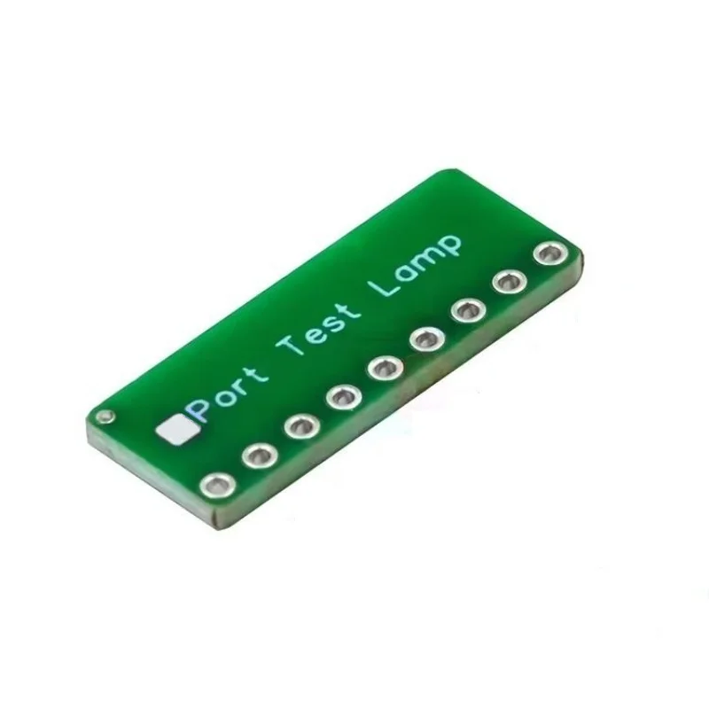 5pcs 8-segment LED Port Test Lamp Indicator Running water Port test lamp Red, Green and Blue Colors Optional 8-segment LED Port