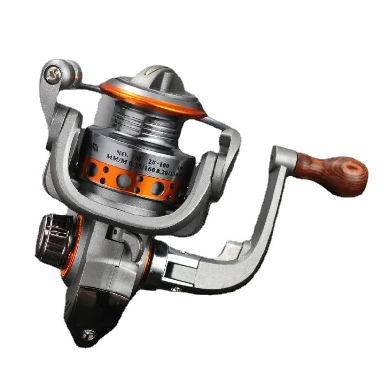 

Spool Saltwater Fishing Mini Fishing Reel Spinning Stainless Steel Metal Handle Line Ice Fishing Wheel Winter Fish Reel