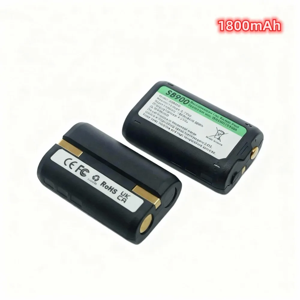 1800mAh 3.7V for Shure SB900A SB900B QLXD ULXD AD4DQ SBC200 SBC800 PSM3 900 1000 Series Wireless Microphone Rechargeable Battery