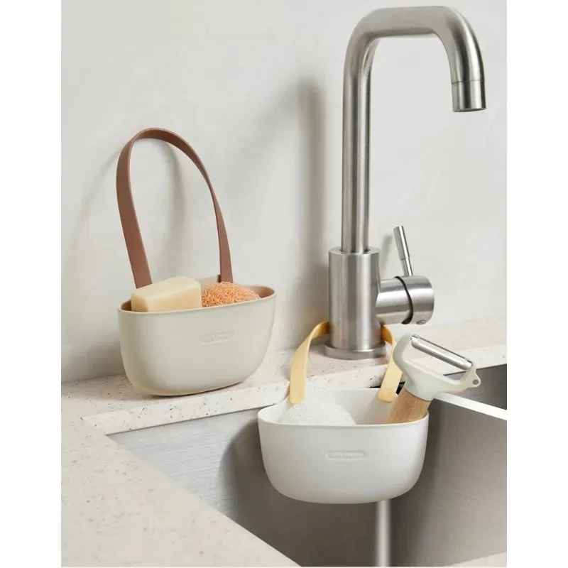 

Корзина для слива воды из кухонной раковины, подвесная, однослойная/двухслойная, без перфорации, для мытья посуды и пищевых отходов