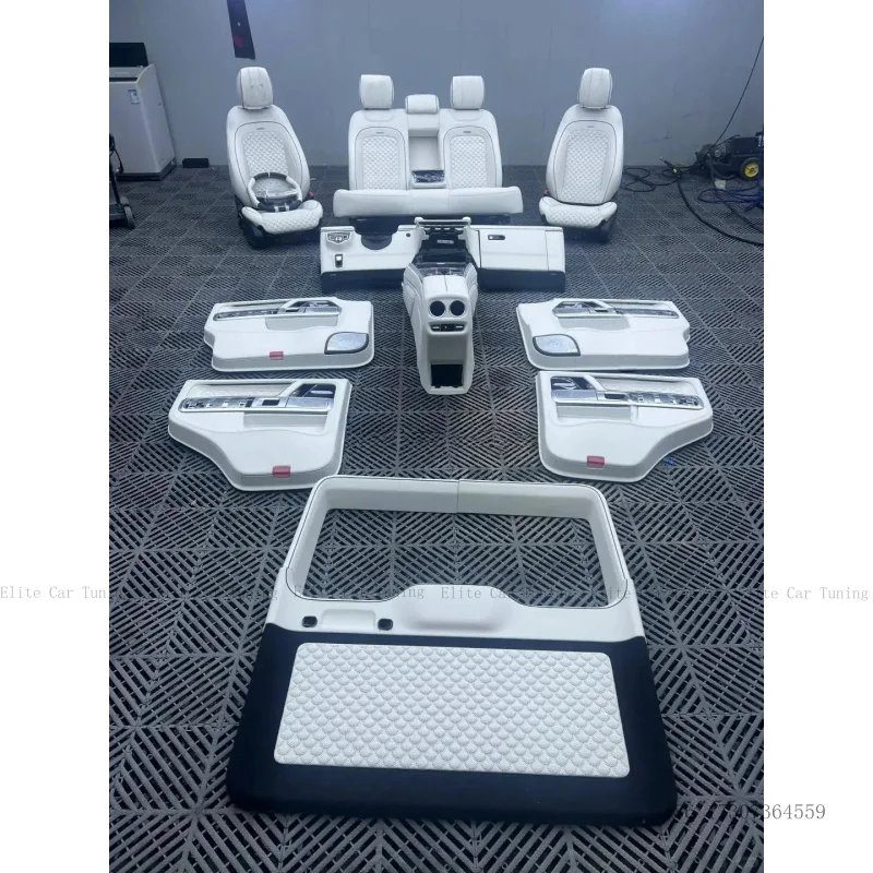 

Full Set G-Class Seats Cover Upgrade Color Customization Is Supported for G300 G350 G500 G550 G63 W463 to W464