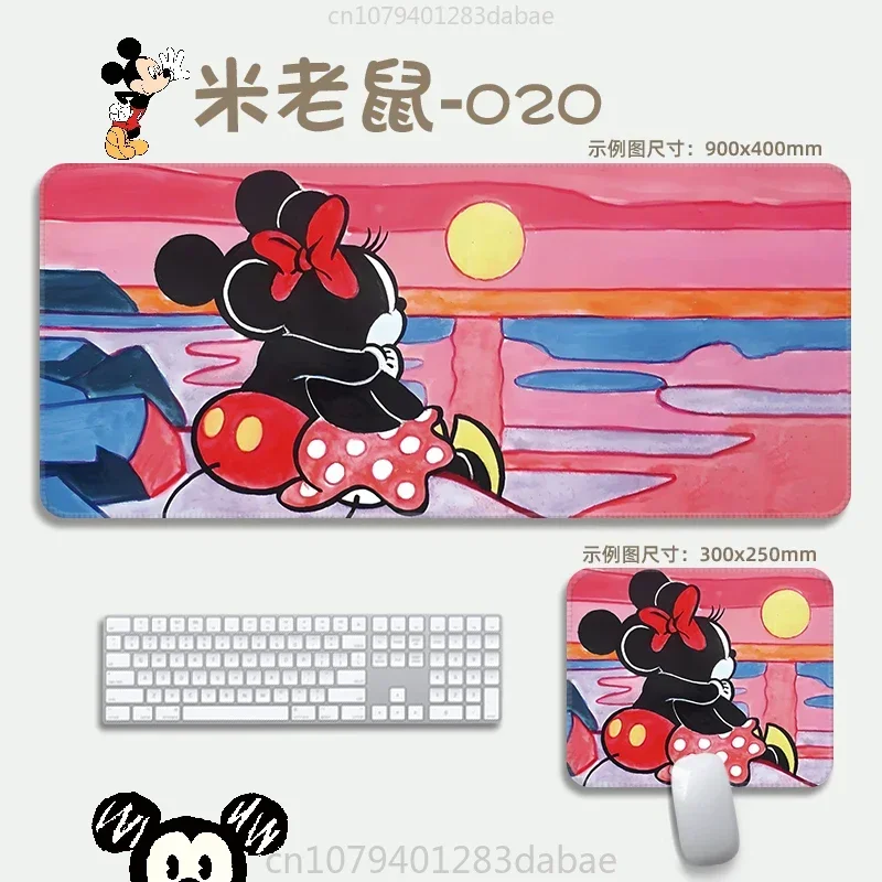 الكرتون بو الجلود ماوس حصيرة مقاوم للماء ديزني ميكي ميني كبير مكتب الكمبيوتر لوحة المفاتيح حصيرة طالب الكتابة حصيرة مفرش المائدة #5