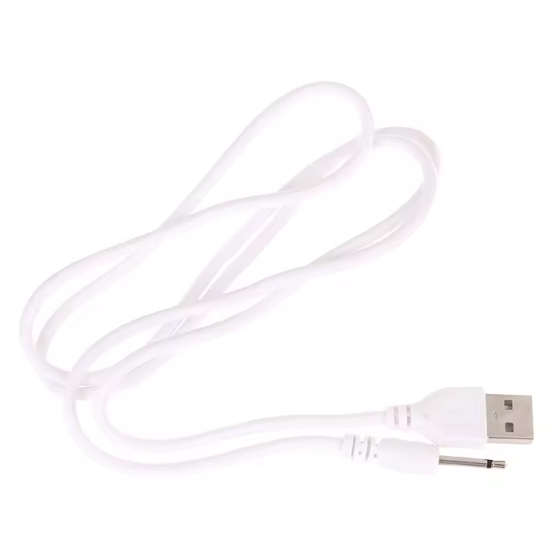 Universal USB Vibrator Charging Cable Cord DC 2.5 Charger Rechargeable Adult Sex Toys Body Massagers Accessories Power Supply