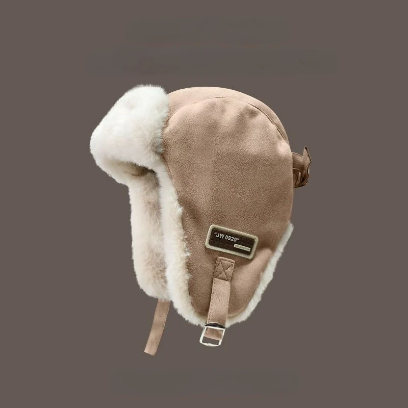 منفذها قبعة الطيار قبعة الرجال الشتاء فو الثعلب الفراء قبعة سميكة الباردة واقية آذان في الهواء الطلق الدراجات الصيد التزلج جديد