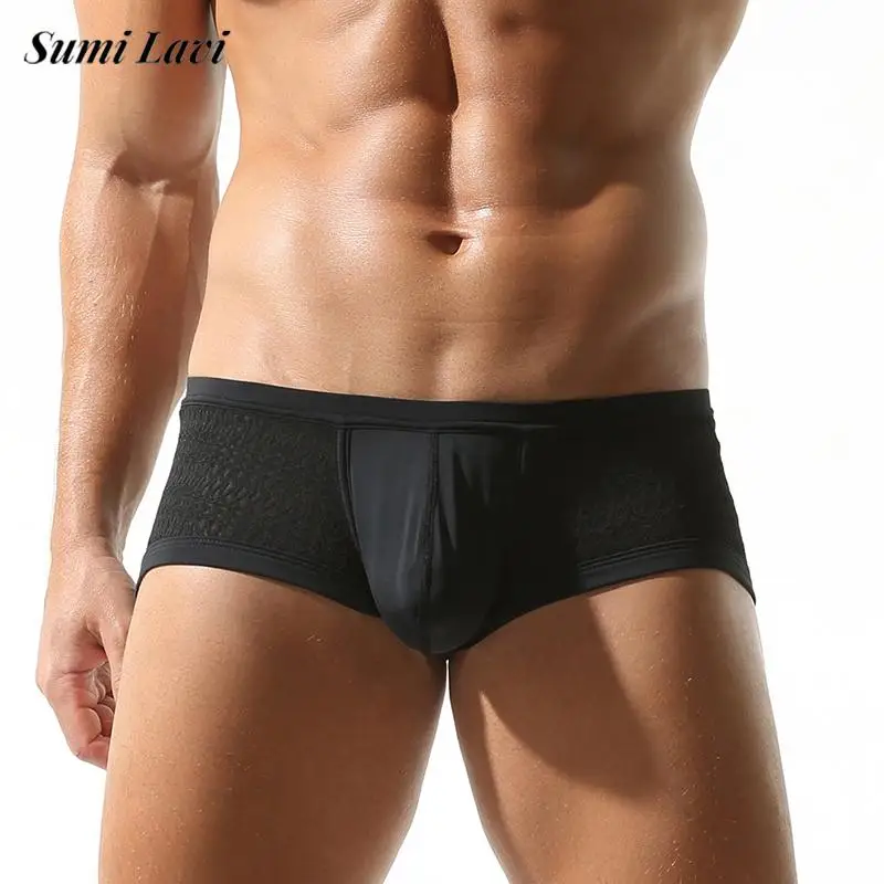 

Повседневные мужские дышащие шорты, нижнее белье, удобные мягкие эластичные облегающие трусы-боксеры, мужские весенне-летние вязаные ночные рубашки