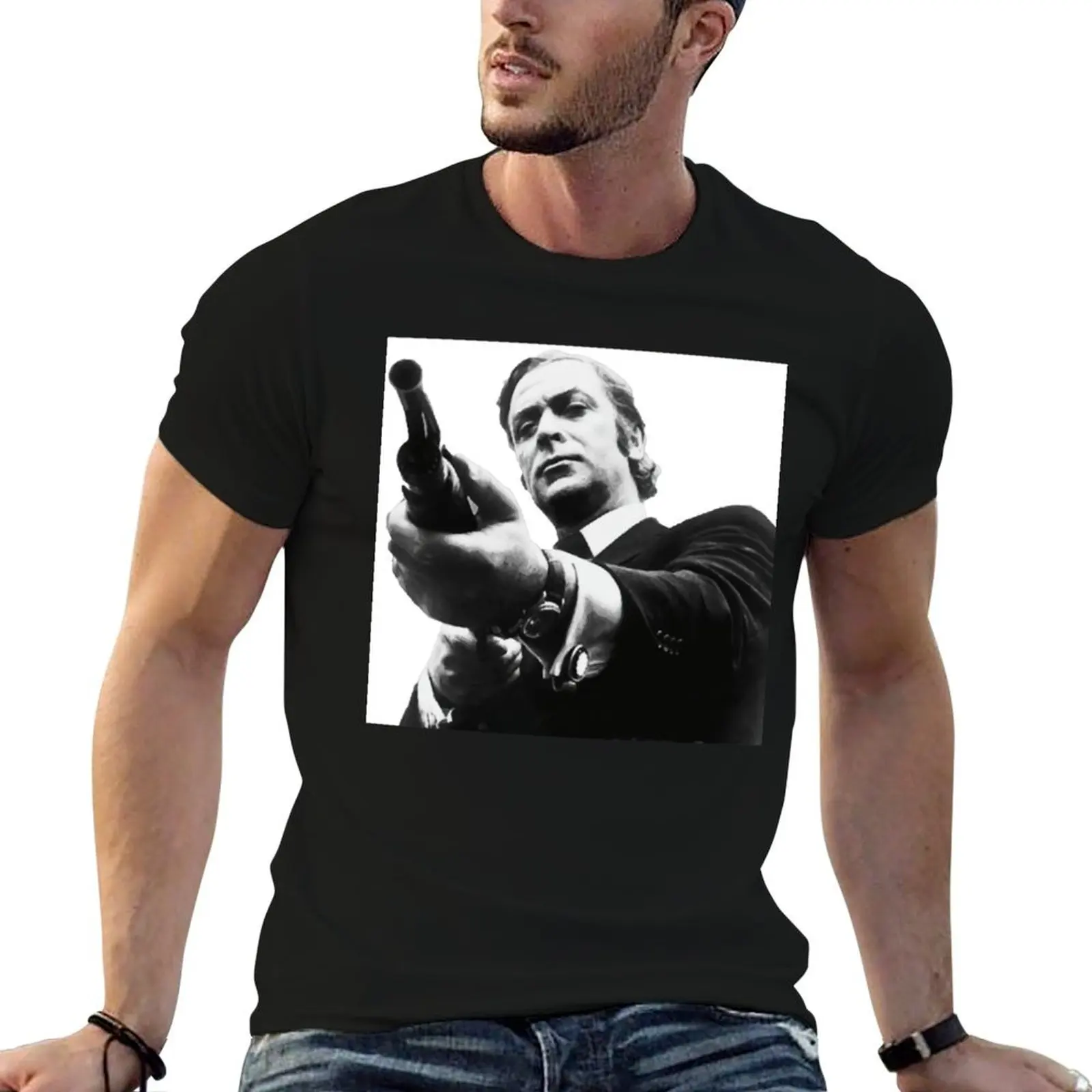 

Get Carter Michael Caine T-Shirt t shirts for man graphic vintage t shirts for man cotton T-Shirt