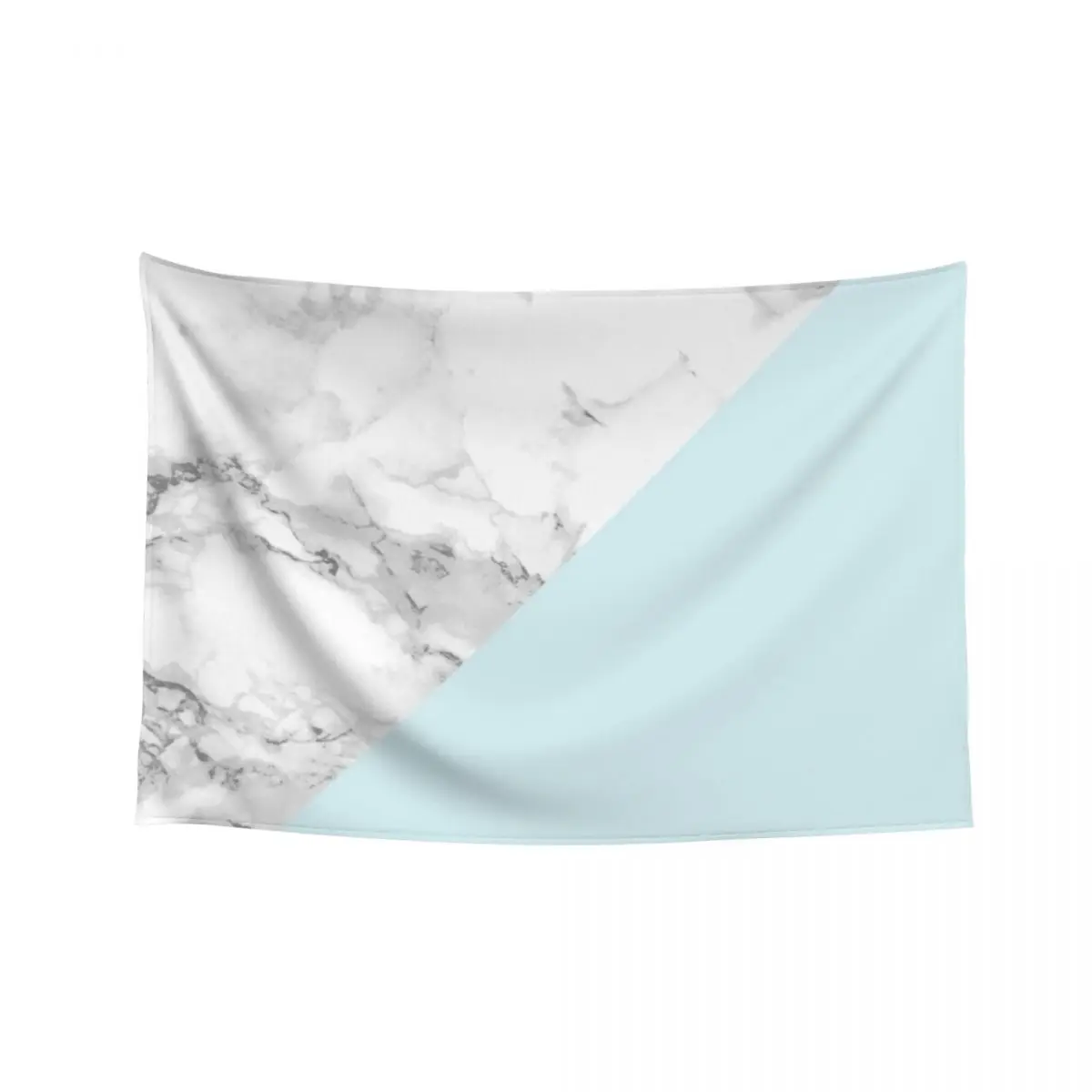 

Marble + Blue Pastel Color. Classic Geometry. Tapestry Wall Hanging Wall Decor Tapestry