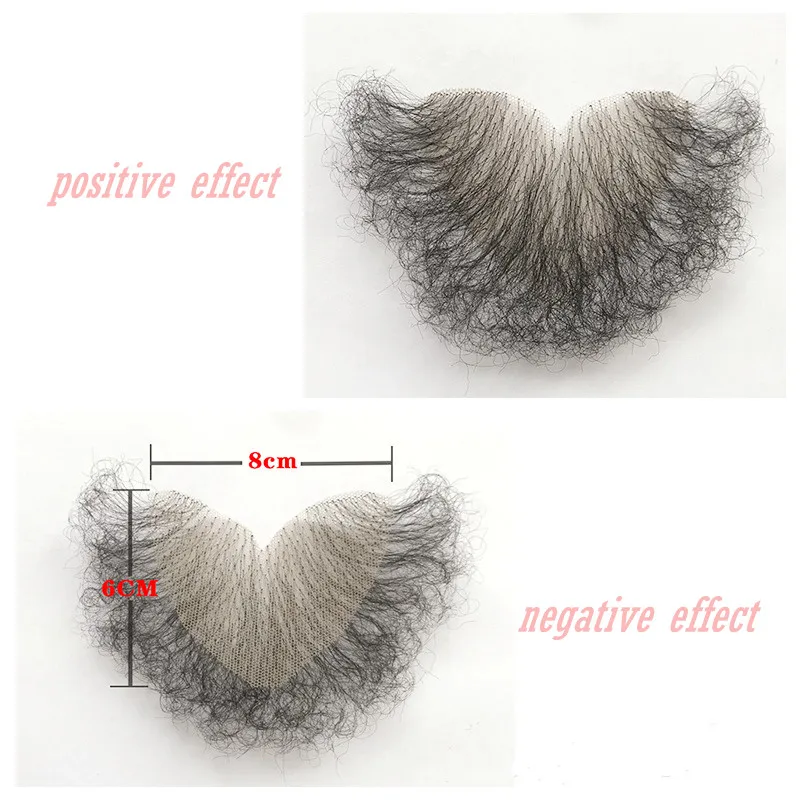 Fake pubic hair stickers natural simulation TPE silicone doll lower body invisible and natural ventilation