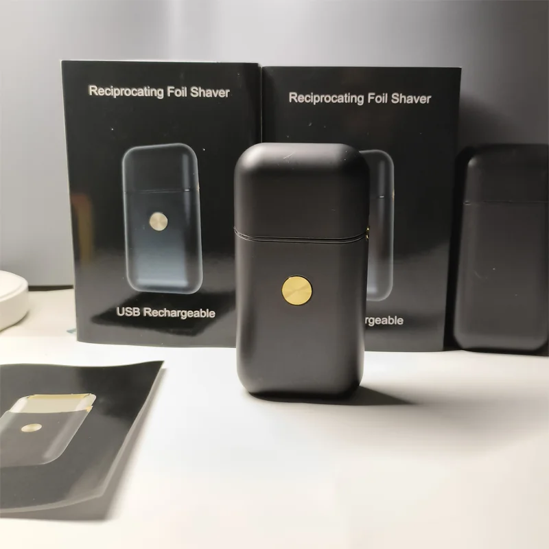 

SZT электробритва для мужчин с двумя лезвиями, беспроводная бритва с возвратно-поступательным движением, USB аккумуляторная бритвенная машина, парикмахерский триммер, работа 100 минут