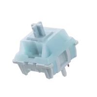 EPOMAKER-Juego de interruptores lineales de Jade cremoso, interruptores prelubricados de 5 pines con vástago POK, compatibles con teclas de estructura MX, 100 piezas