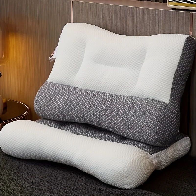 The traction pillow core is suitable for all sleeping postures, side sleeping, supine sleeping, home neck protectio