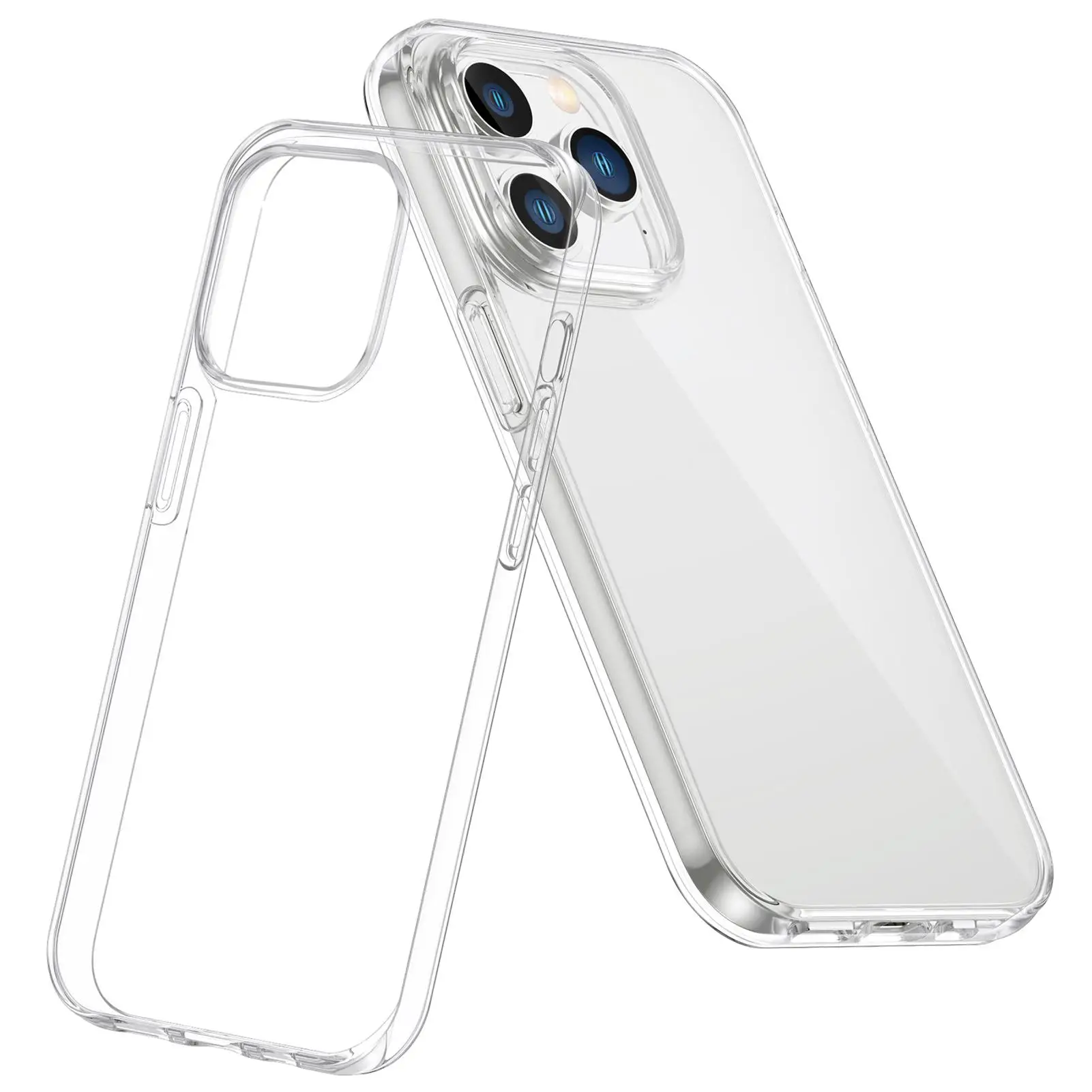 Soft Case For IPhone14/14 Pro/14 Max/14 Pro Max Clear Covers Shockproof Transparent Bumper Back Phone Cover TPU Drop Proof Case