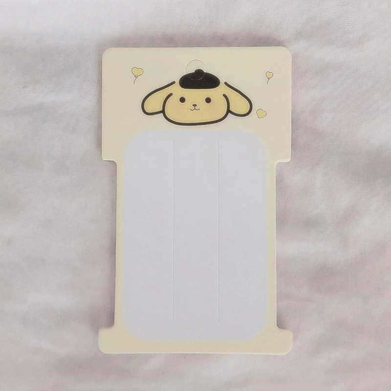 50 Stück Sanrio Anime Hallo Kitty Haarband Haarnadeln Verpackung Papier karten Display Verpackung Karten Einzelhandel Tags Haarschmuck