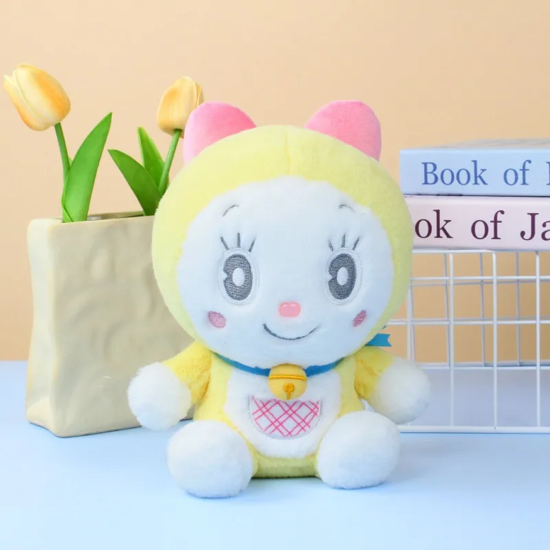 جديد Kawaii حقيقية عبقور ألعاب من نسيج مخملي جديد الطفولة الأزرق الدهون دمية جلجل القط دمية فتاة هدية عيد ميلاد هدية الكريسماس