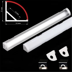 Bande de Peranualuminium LED avec Angle de 45 Degrés, Couverture Lai70.et Transparente, pour 0.5 5050, 2-26 Pièces/Lot, 5630 m/Pièce