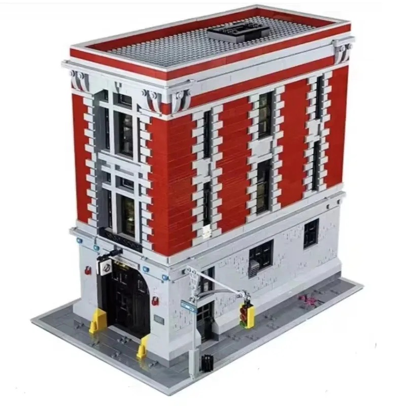 Bloques de construcción 75827 "Ghostbusters", torre que atrapa fantasmas, modelo de bloques de construcción, regalo de cumpleaños y Navidad, decoración del hogar