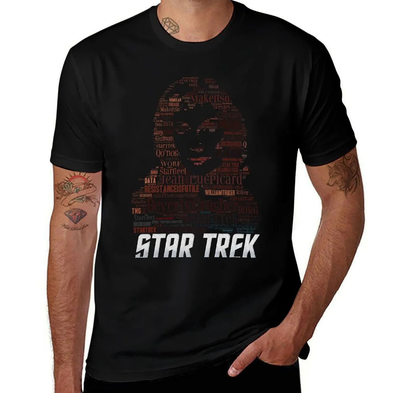 

Dr Beverly Crusher - Star Trek Next Generation T-Shirt plus size tops Anime t-shirt shirts men