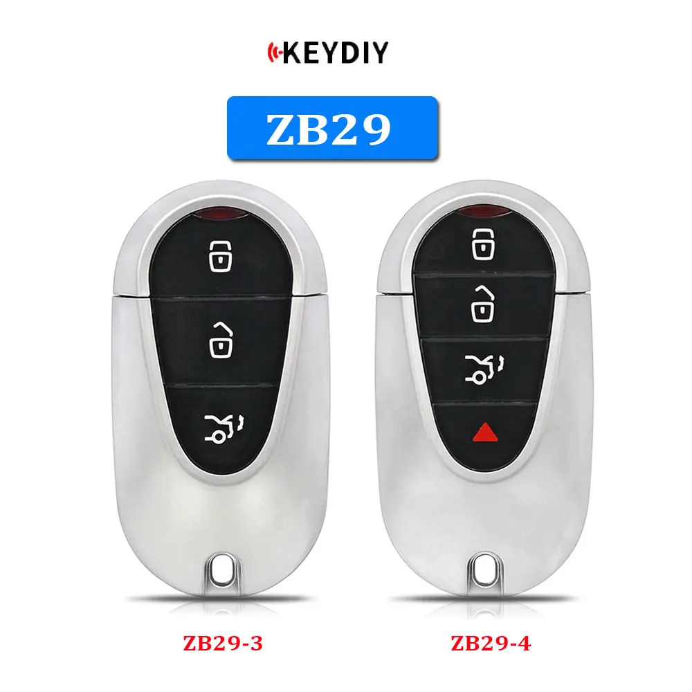 

KEYDIY KD ZB29 Smart Key ZB29-4 ZB29-3 ZB Series Keyless Go for MB Maybach Type Remote Key Fob for KD-X2 KD MAX Key Programmer