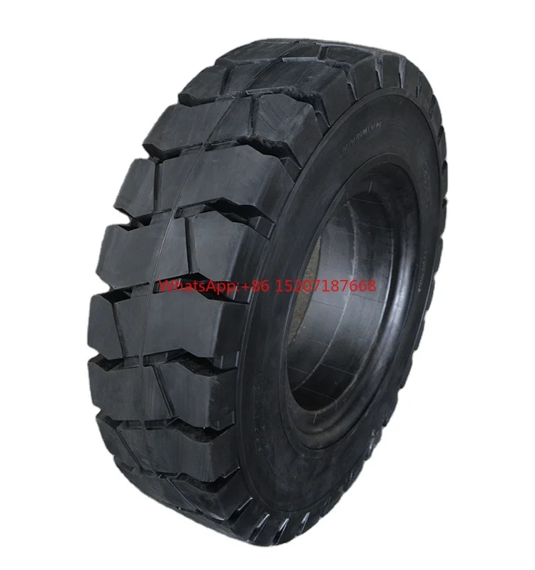 High quality forklift rubber solid tyres 12.00x20  with excellent heat resistance for steel plant port trailer 12.00-20