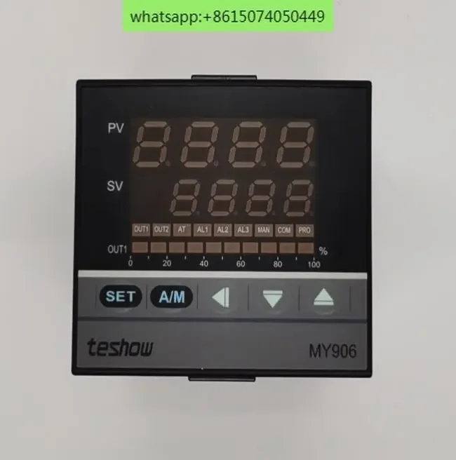 

Термостат Teshow MY906 MY906-V Трехпроводной клапан двигателя Интеллектуальный измеритель контроля температуры