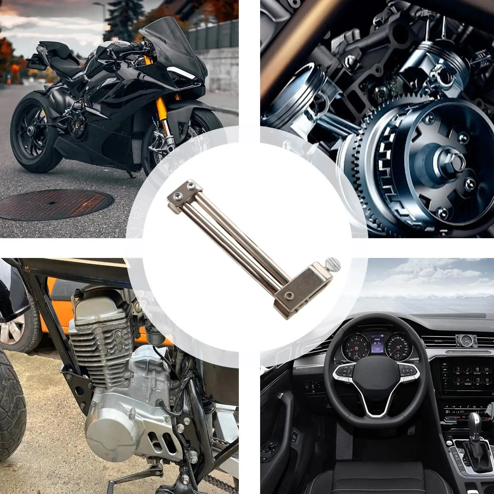 

Brake Hose Clamp 2 Pieces Adjustable Tube Pinch Pliers Metal Brake Oil Hose Clamp For RV SUV Truck Vehicle Radiator Coolant Pipe