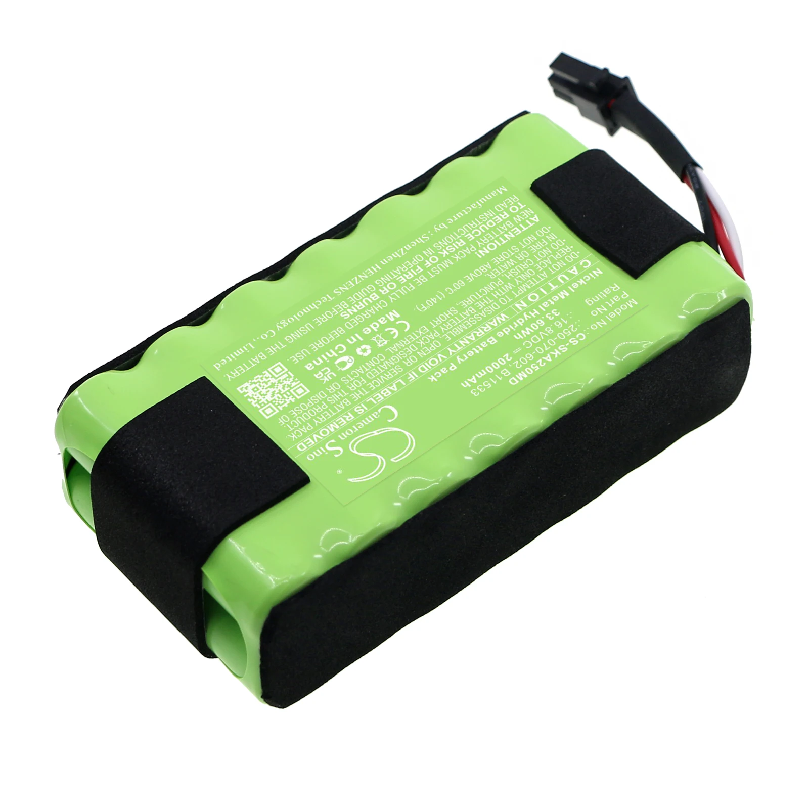 16.8V 2000mAh Medical Battery 250-070-601 250-070-602 B11533 for Physio-Control/Stryker AHTO Irrigation Pump, irrigation AHTO