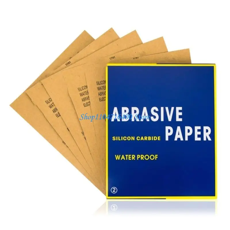 ورق صنفرة للسيارات والأعمال الخشبية y1gd، يتحمل الماء، حبيبات متعددة للحصول على لمسة نهائية فائقة #3