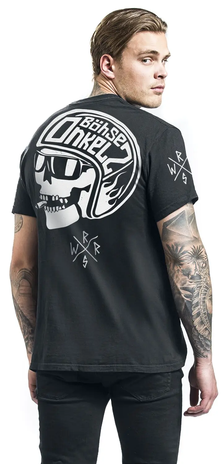 German Heavy Metal Böhse Onkelz T-shirt Men Women Oversized Y2k Street Casual Cotton Harajuku High Quality Fmela Male Clothing