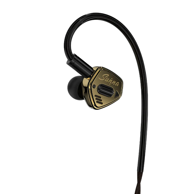 DEBAUCHE BACCHUS SUNNA 1DD+4BA+2EST Hifi Music Monitor Studio DJ Audiophile Stereo Bass In-ear Headphone Earphones