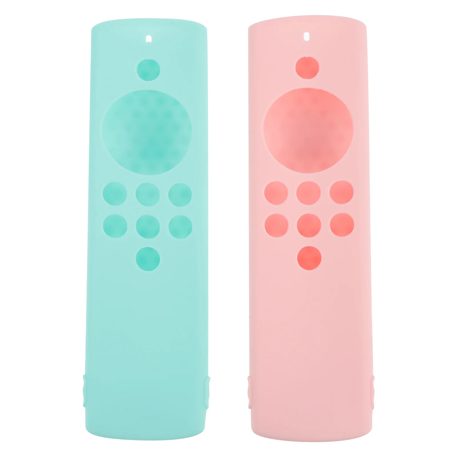 

2Pcs Remote-Control Unit Cover Protective Silicone Shell Flexible Anti-Scratch Compatible with Fire Stick