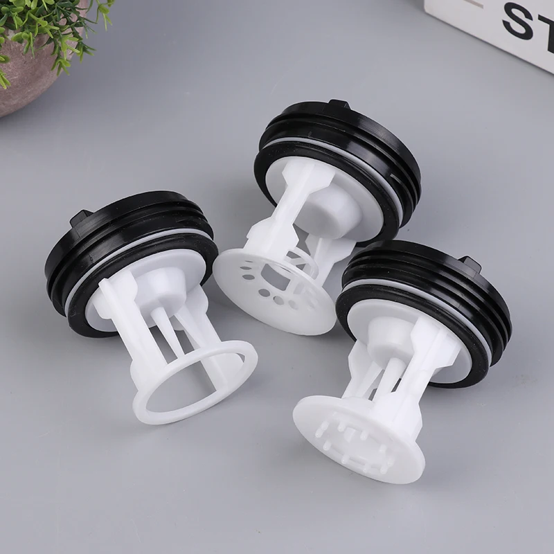 Robust Roller Washing Machine Drain Pump Cap Filter; Ideal For Blocking Wastewater Port