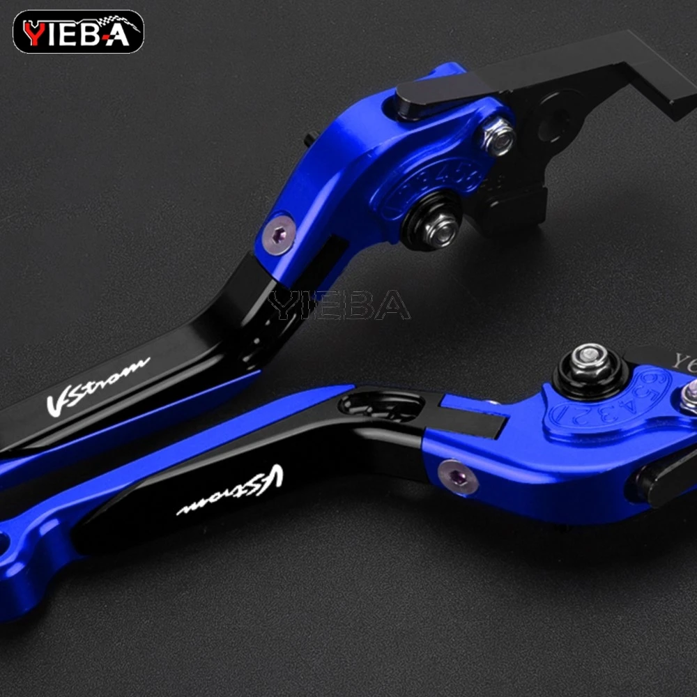 YIEBA Motorbike Brakes Clutch Levers Handlebar grips For Suzuki DL1000 V-Strom XT V strom 2002- 2018 2019 2021 Vstrom DL 1000 XT